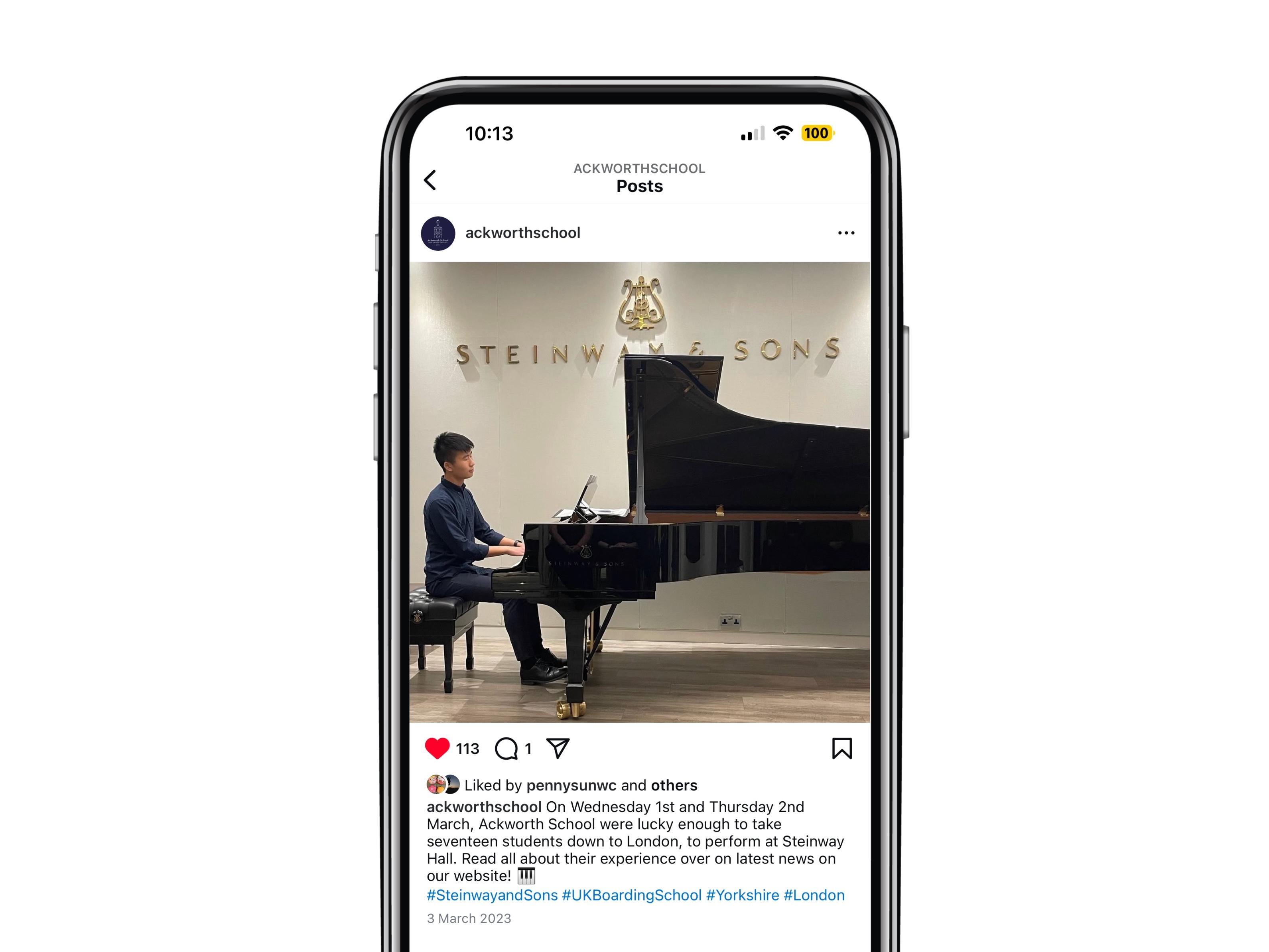 Steinway London Performance